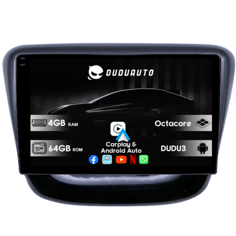 Navigatii Dedicate - Navigatie dedicata Chevrolet Cavalier 2016 DUDU3, 4GB RAM 64GB ROM, Octacore, Platforma 8581, Android, Display QLED 9", DSP, Carplay&AndroidAuto