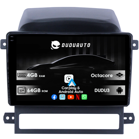 Navigatii Dedicate - Navigatie dedicata Chevrolet Captiva 2008-2012 DUDU3, 4GB RAM 64GB ROM, Octacore, Platforma 8581, Android, Display QLED 9", DSP, Carplay&AndroidAuto