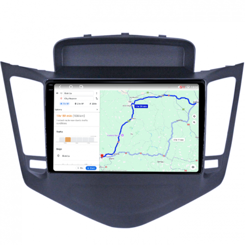 Navigatie dedicata Chevrolet Cruze 2009-2014, 4GB RAM 64GB ROM, Octacore, Android 14, Display QLED 1K 9", Carplay&Android Auto, SIM 4G, Ventilator Activ [4]