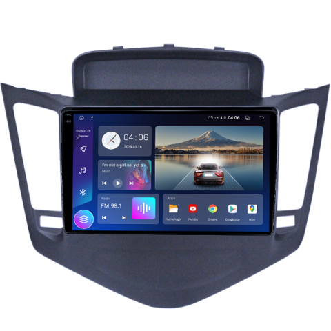 Navigatie dedicata Chevrolet Cruze 2009-2014, 4GB RAM 64GB ROM, Procesor Qualcomm Octacore, Android 14, Rezolutie 2K, Display QLED 9", DSP, Carplay&Android Auto, SIM 4G [3]