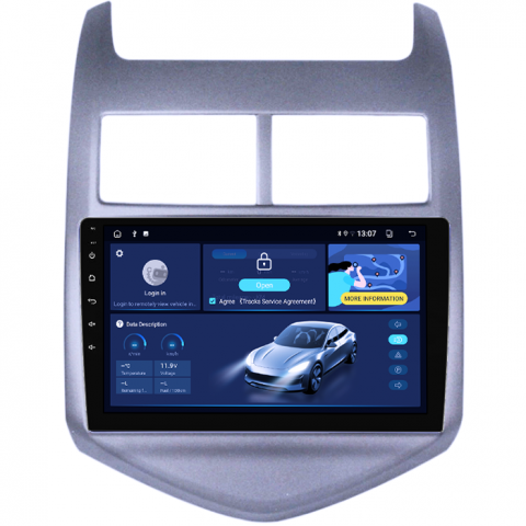 Navigatie dedicata Chevrolet Cruze Aveo 2008-2015, 8GB RAM 128GB ROM, Octacore, Platforma TS18, Android 13, Display QLED 9”, Suporta camera 360º, DSP, Carplay&Android Auto, SIM 4G, Ventilator Activ [3]