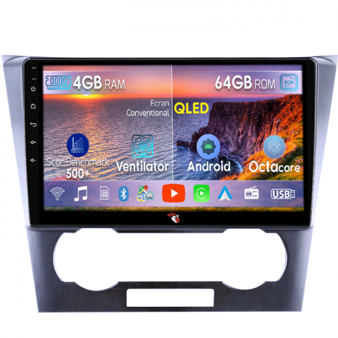 Epica 2006-2012 - Navigatie dedicata Chevrolet Epica 2006-2012, 4 GB RAM 64 ROM, Android 13, Display QLED, 9",DSP, Carplay, Android Auto, Internet, Youtube , Waze , Wi Fi , Usb , Bluetooth , Mirrorlink