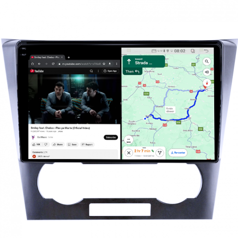 Navigatie dedicata Chevrolet Epica 2006-2012, 4GB RAM 64GB ROM, Quadcore, Android 14, Display QLED 1K 9", DSP, Carplay&Android Auto, Suport camere AHD [3]