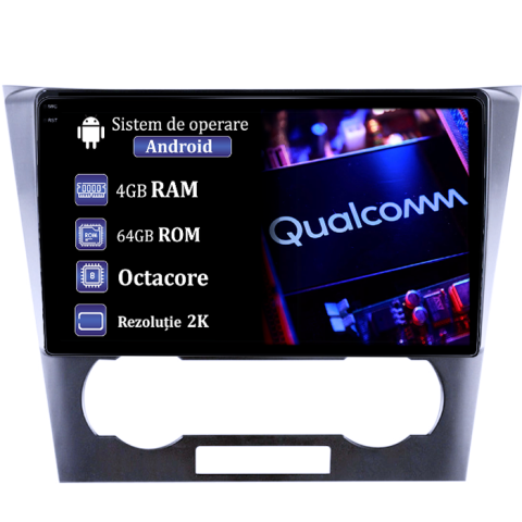 Epica 2006-2012 - Navigatie dedicata Chevrolet Epica 2006-2012, 4GB RAM 64GB ROM, Procesor Qualcomm Octacore, Android 14, Rezolutie 2K, Display QLED 9", DSP, Carplay&Android Auto, SIM 4G