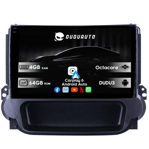 Malibu 2012-2015 - Navigatie dedicata Chevrolet Malibu 2012-2015 DUDU3, 4GB RAM 64GB ROM, Octacore, Platforma 8581, Android, Display QLED 9", DSP, Carplay&AndroidAuto