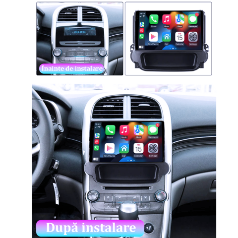 Navigatie dedicata Chevrolet Malibu 2012-2015, 4GB RAM 64GB ROM, Procesor Qualcomm Octacore, Android 14, Rezolutie 2K, Display QLED 9", DSP, Carplay&Android Auto, SIM 4G [6]