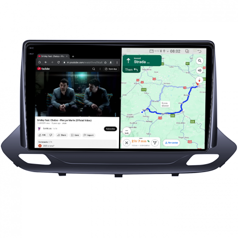 Navigatie dedicata Chevrolet Menlo 2020-2022, 4GB RAM 64GB ROM, Quadcore, Android 14, Display QLED 1K 9", DSP, Carplay&Android Auto, Suport camere AHD [3]