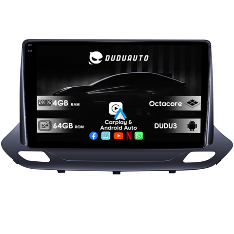 Navigatii Dedicate - Navigatie dedicata Chevrolet Menlo 2020-2022 DUDU3, 4GB RAM 64GB ROM, Octacore, Platforma 8581, Android, Display QLED 9", DSP, Carplay&AndroidAuto