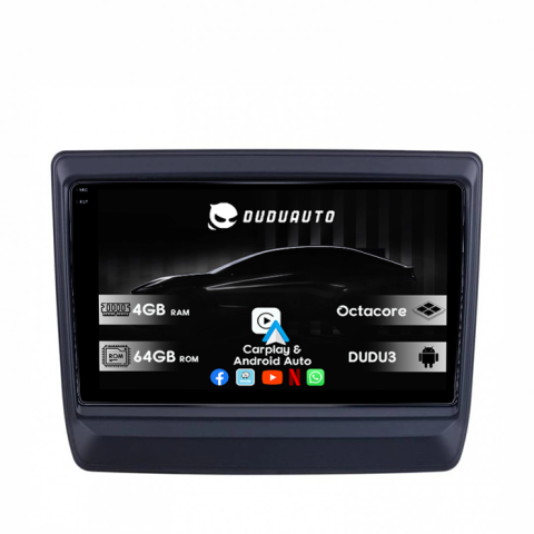 D-Max 2020 - Navigatie dedicata D-Max 2020, DUDU3, 4GB RAM 64GB ROM, Octacore, Platforma 8581, Android, Display QLED 9", DSP, Carplay&AndroidAuto