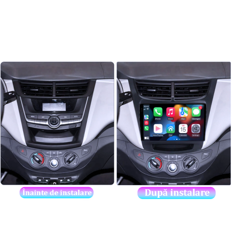 Navigatie dedicata Chevrolet Sail 2015-2018, 4GB RAM 64GB ROM, Procesor Qualcomm Octacore, Android 14, Rezolutie 2K, Display QLED 9", DSP, Carplay&Android Auto, SIM 4G [6]