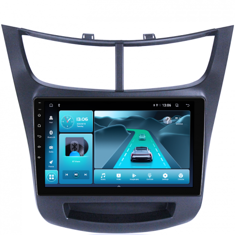 Navigatie dedicata Chevrolet Sail 2015-2018, 4GB RAM 32GB ROM, Octacore, Android 14, Display QLED 1K 9", DSP, Carplay&Android Auto, SIM 4G, Bluetooth, Ventilator Activ [1]