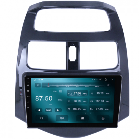 Navigatie dedicata Chevrolet Spark 2010-2014, Android 14, Wireless Carplay si Android auto 4GB RAM 64GB ROM, Display QLED 1K, 9 inch, Microfon Extern, QLED 1K, [2]