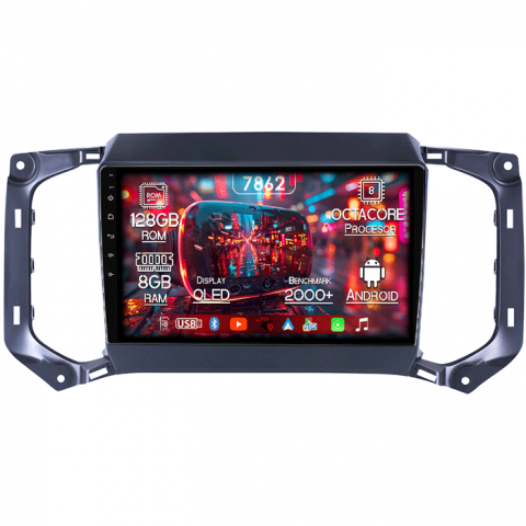 TrailBlazer 2017-2019 - Navigatie dedicata Chevrolet TrailBlazer 2017-2019, 8GB RAM 128GB ROM, Octacore, Platforma 7862,Android 13, Display QLED 9”, Suporta camera 360º, DSP, Carplay&Android Auto, SIM 4G, Ventilator Activ