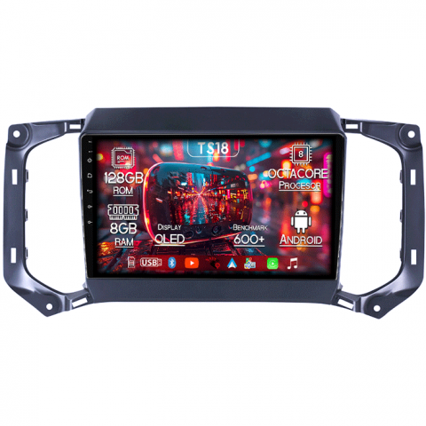 TrailBlazer 2017-2019 - Navigatie dedicata Chevrolet TrailBlazer 2017-2019, 8GB RAM 128GB ROM, Octacore, Platforma TS18, Android 13, Display QLED 9”, Suporta camera 360º, DSP, Carplay&Android Auto, SIM 4G, Ventilator Activ