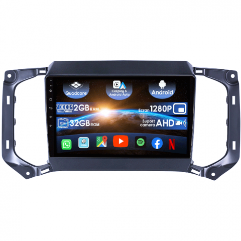 TrailBlazer 2017-2019 - (Resigilata) Navigatie dedicata Chevrolet TrailBlazer 2017-2019, Android 13, Wireless Carplay si Android auto 2 GB RAM 32 ROM, Display IPS, 9 inch, Microfon Extern, Full HD
