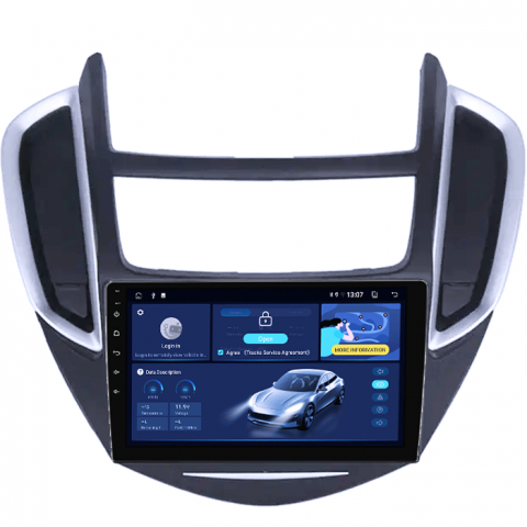Navigatie dedicata Chevrolet Trax Tracker 2014-2016, 4GB RAM 64GB ROM, Octacore, Android 14, Display QLED 9", DSP, Carplay&Android Auto, SIM 4G, Ventilator Activ [2]