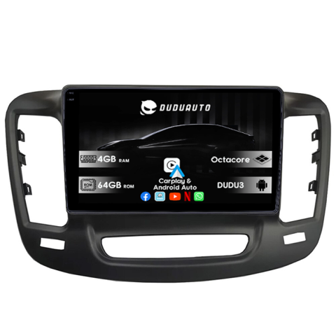 Navigatii Dedicate - Navigatie dedicata Chrysler 200 DUDU3, 4GB RAM 64GB ROM, Octacore, Platforma 8581, Android, Display QLED 9", DSP, Carplay&AndroidAuto