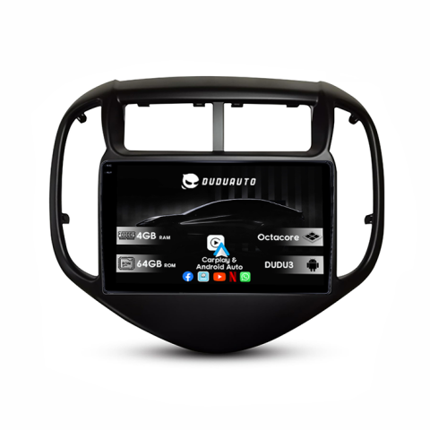 Navigatii Dedicate - Navigatie dedicata Chevrolet Aveo 2016-2021 DUDU3, 4GB RAM 64GB ROM, Octacore, Platforma 8581, Android, Display QLED 9", DSP, Carplay&AndroidAuto