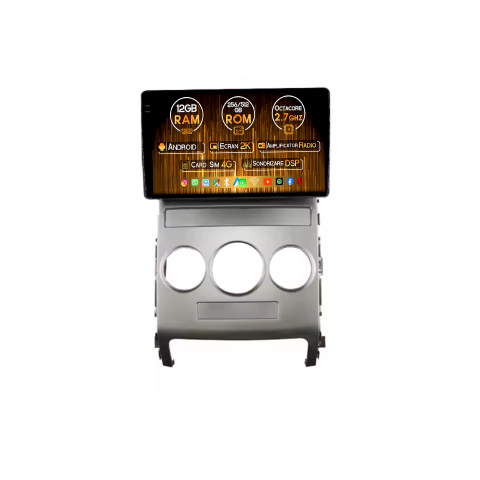 Navigatii Dedicate - Navigatie dedicata Hyundai Veracruz IX55 2006-2015, 12GB RAM 256GB ROM, Android 14, Rezolutie 2K, Display QLED, 9", DSP, Carplay, Android Auto, Internet, Youtube, Waze, Wi Fi, USB