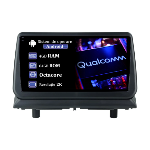 Navigatii Dedicate - Navigatie dedicata Dodge Nitro 2006-2012, 4GB RAM 64GB ROM, Procesor Qualcomm Octacore, Android 14, Rezolutie 2K, Display QLED 9", DSP, Carplay&Android Auto, SIM