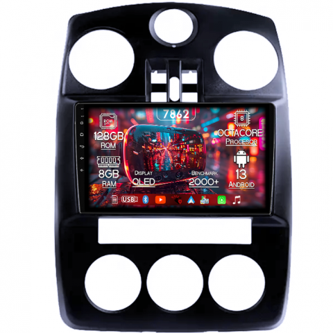 CHRYSLER - Navigatie dedicata Chrysler 300C 2004-2011, 8GB RAM 128GB ROM, Octacore, Platforma 7862,Android 13, Display QLED 9”, Suporta camera 360º, DSP, Carplay&Android Auto, SIM 4G, Ventilator Activ