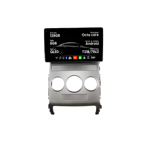 Veracruz IX55 2006-2015 - Navigatie dedicata Hyundai Veracruz IX55 2006-2015, 8GB RAM 128GB ROM, Octacore, Platforma TS18, Android 14, Display QLED 9", Suporta camera 360", DSP, Carplay&AndroidAuto