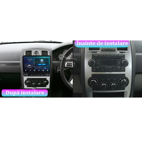 Navigatie dedicata Chrysler 300C 2004-2011 Tesla cu butoane rotative model 2024, 4GB RAM 64GB ROM, Procesor Quadcore, Android 14, Display QLED 10", DSP, Carplay&Android Auto [8]