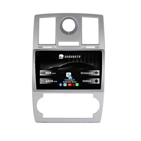 Navigatii Dedicate - Navigatie dedicata Chrysler 300C 2004-2011 M DUDU3, 4GB RAM 64GB ROM, Octacore, Platforma 8581, Android, Display QLED 9", DSP, Carplay&AndroidAuto