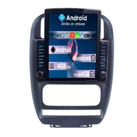 Dodge Caravan 2000-2007 - Navigatie dedicata Dodge Caravan 2000-2007 Tesla Style, 4GB RAM 64GB ROM, Procesor Quadcore, Android, Display QLED 9.7", DSP, Carplay&Android Auto