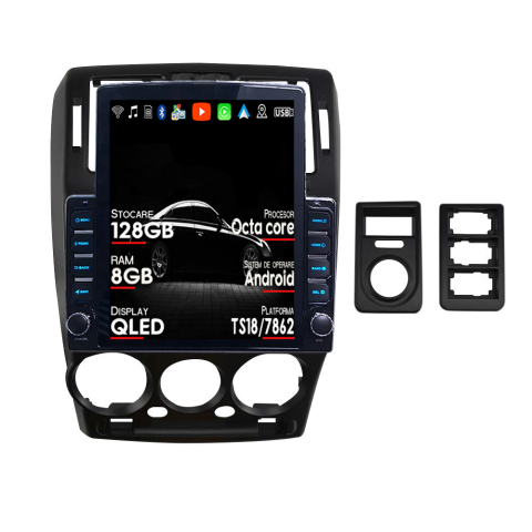 Navigatii Dedicate - Navigatie dedicata Hyundai Getz 2002-2011 Tesla Style, ANDROID 13, 9.7 inch , 8+128GB, Internet, Aplicatii, Waze, GPS