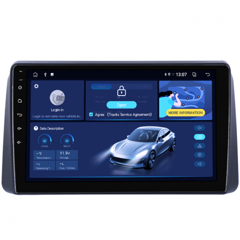 Navigatie dedicata Chrysler Grand Voyager 2011-2015, 8GB RAM 128GB ROM, Octacore, Platforma TS18, Android 13, Display QLED 9”, Suporta camera 360º, DSP, Carplay&Android Auto, SIM 4G, Ventilator Activ [1]