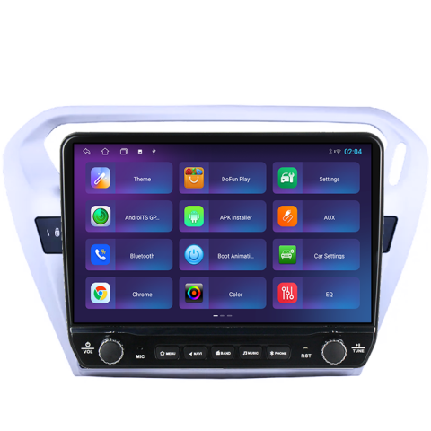 Navigatie dedicata Citroen C-Elysee 2012+ Tesla cu butoane rotative model 2024, 4GB RAM 64GB ROM, Procesor Quadcore, Android 14, Display QLED 10", DSP, Carplay&Android Auto [3]