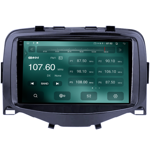 Navigatie dedicata Citroen C1 2016, 4GB RAM 64GB ROM, Procesor Qualcomm Octacore, Android 14, Rezolutie 2K, Display QLED 9", DSP, Carplay&Android Auto, SIM 4G [3]