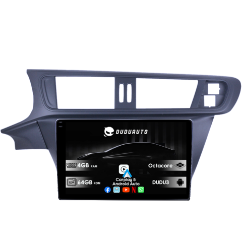 Navigatii Dedicate - Navigatie dedicata Citroen C3-XR 2010-2015 DUDU3, 4GB RAM 64GB ROM, Octacore, Platforma 8581, Android, Display QLED 9", DSP, Carplay&AndroidAuto