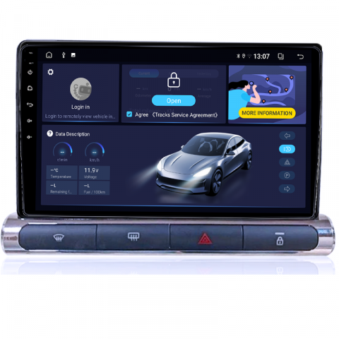 Navigatie dedicata Citroen C3 2018-2023, 8GB RAM 128GB ROM, Octacore, Platforma TS18, Android 13, Display QLED 9”, Suporta camera 360º, DSP, Carplay&Android Auto, SIM 4G, Ventilator Activ [3]