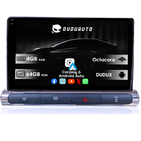 C3 2018-2023 - Navigatie dedicata Citroen C3 2018-2023 DUDU3, 4GB RAM 64GB ROM, Octacore, Platforma 8581, Android, Display QLED 9", DSP, Carplay&AndroidAuto
