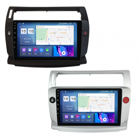 Navigatie dedicata Citroen C4 2004-2014, 4GB RAM 32GB ROM, Octacore, Android 14, Display QLED 1K 9", DSP, Carplay&Android Auto, SIM 4G, Bluetooth, Ventilator Activ [2]