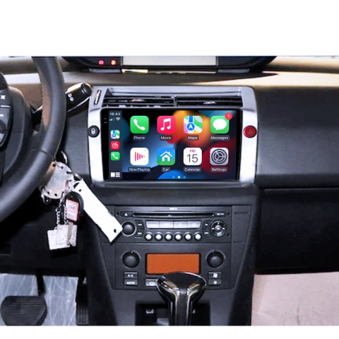 Navigatie dedicata Citroen C4 2004-2014, 4GB RAM 64GB ROM, Procesor Qualcomm Octacore, Android 14, Rezolutie 2K, Display QLED 9", DSP, Carplay&Android Auto, SIM 4G [6]