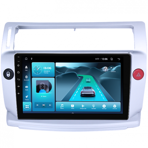 Navigatie dedicata Citroen C4 2004-2014, 8GB RAM 128GB ROM, Octacore, Platforma TS18, Android 13, Display QLED 9”, Suporta camera 360º, DSP, Carplay&Android Auto, SIM 4G, Ventilator Activ [3]