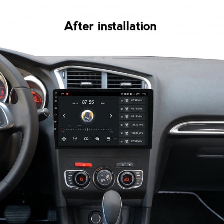 Navigatie dedicata Citroen C4L 2013-2016, 4GB RAM 32GB ROM, Octacore, Android 14, Display QLED 1K 10", DSP, Carplay&Android Auto, SIM 4G, Bluetooth, Ventilator Activ [5]