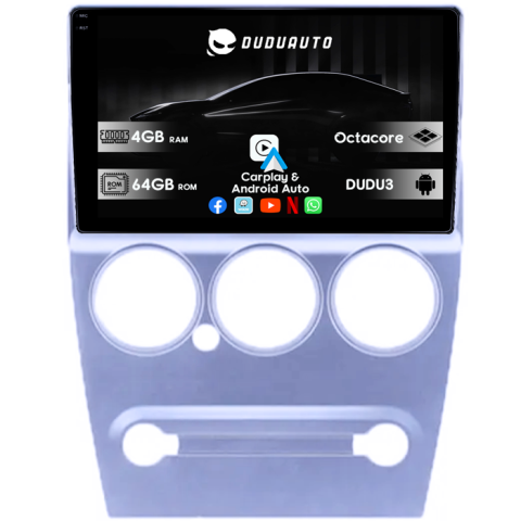 Navigatii Dedicate - Navigatie dedicata Citroen Elysee 2008-2013 DUDU3, 4GB RAM 64GB ROM, Octacore, Platforma 8581, Android, Display QLED 10", DSP, Carplay&AndroidAuto