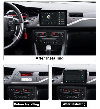 Navigatie dedicata Citroen C5 2009, 4 GB RAM 32 ROM, Android 13, Display QLED 1K, 10",DSP, Carplay, Android Auto, Internet, Youtube , Waze , Wi Fi , Usb , Bluetooth , Mirrorlink [4]