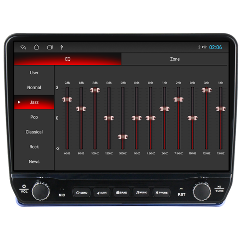 Navigatie dedicata Citroen C5 2009 Tesla cu butoane rotative model 2024, 4GB RAM 64GB ROM, Procesor Quadcore, Android 14, Display QLED 10", DSP, Carplay&Android Auto [2]