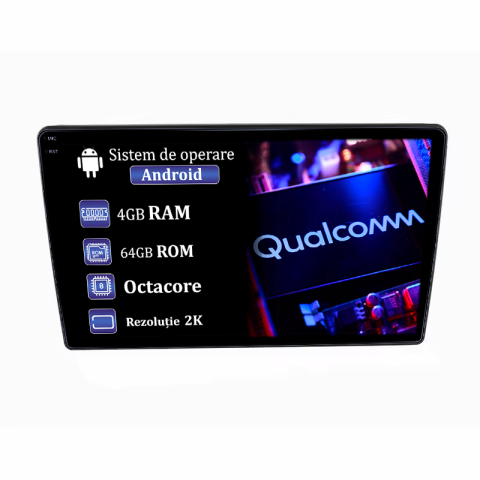 Astra G (1998-2004) - Navigatie dedicata Opel Astra G 1998-2004, 4GB RAM 64GB ROM, Procesor Qualcomm Octacore, Android 15, Rezolutie 2K, Display QLED 9", DSP, Carplay&Android Auto, SIM