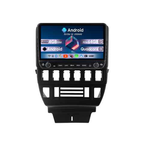Lada - Navigatie dedicata Lada 2329 Tesla Cu Butoane Rotative Model 2024, 4GB RAM 64GB ROM, Procesor Quadcore, Android, Display QLED 10", DSP, Carplay&AndroidAuto