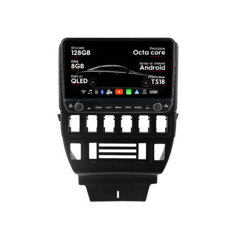 2329 - Navigatie dedicata Lada 2329 Tesla Cu Butoane Rotative Model 2024, Android, 10 inch , 8+128GB, Internet, Aplicatii, Waze, GPS
