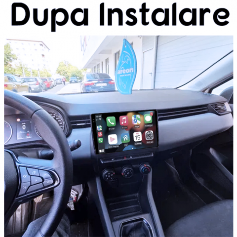 Navigatie dedicata Clio 5, 12GB RAM 256GB ROM, Android 13, Rezolutie 2K, Display QLED 9", DSP, Carplay&Android Auto, SIM 4G, Ventilator Activ, Suport Camere 360 [4]