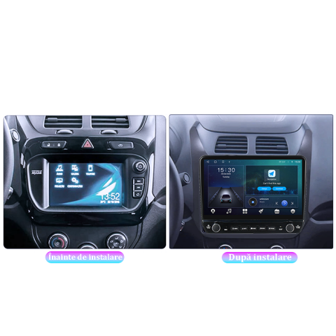 Navigatie dedicata Cobalt 2011-2018 Tesla cu butoane rotative model 2024, 4GB RAM 64GB ROM, Procesor Quadcore, Android 14, Display QLED 10", DSP, Carplay&Android Auto [1]