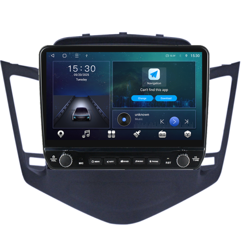 Navigatie dedicata Chevrolet Cruze 2009-2014 Tesla cu butoane rotative model 2024, 4GB RAM 64GB ROM, Procesor Quadcore, Android 14, Display QLED 10", DSP, Carplay&Android Auto [7]