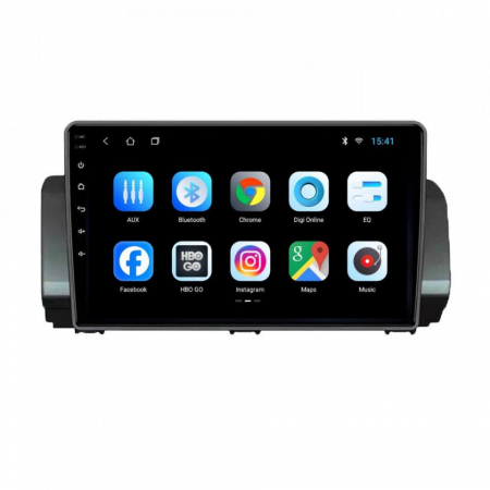 Navigatie dedicata Dacia Logan 3, Stepway după 2021, 4GB RAM 32GB ROM, Octacore, Android 14, Display QLED 1K 9", DSP, Carplay&Android Auto, SIM 4G, Bluetooth, Ventilator Activ [1]